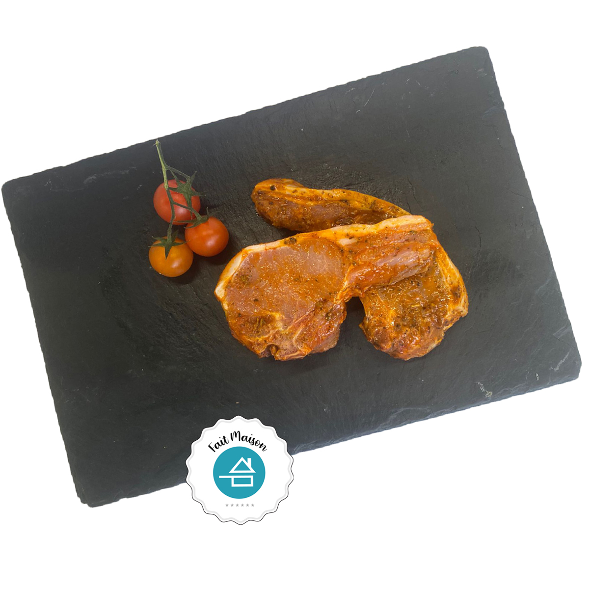 Côtelette de porcelet marinée Gyros Maison Giraudet